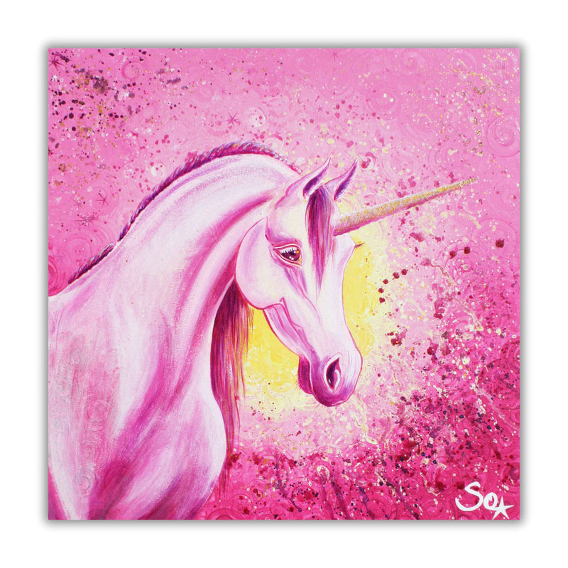 Unicorn image: Heart opening unicorn