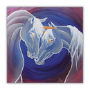 Einhornbild: Einhornpaar Achtsame Liebe