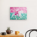 Einhorn-Galopp in die Freude - Kunstdruck von Sonja Ariel von Staden