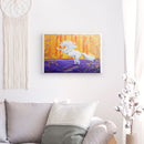 Einhorn des Herbstes - Kunstdruck von Sonja Ariel von Staden