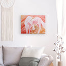 Einhornbild: Einhorn der sanften Liebe - Kunstdruck