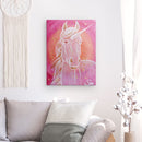 Einhornbild: Einhorn des Sanftmutes - Kunstdruck