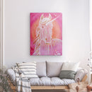 Einhornbild: Einhorn des Sanftmutes - Kunstdruck