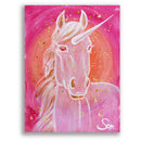 Einhornbild: Einhorn des Sanftmutes - Kunstdruck