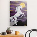 Einhornbild: ElfenEinhorn Rindola - Kunstdruck