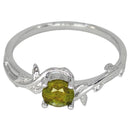 Elfenring Turmalin von Freya Onassis, 925 Silber (18 mm)