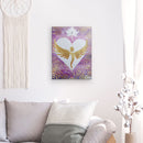 Engelbild: Engel-LotusHerz - Kunstdruck