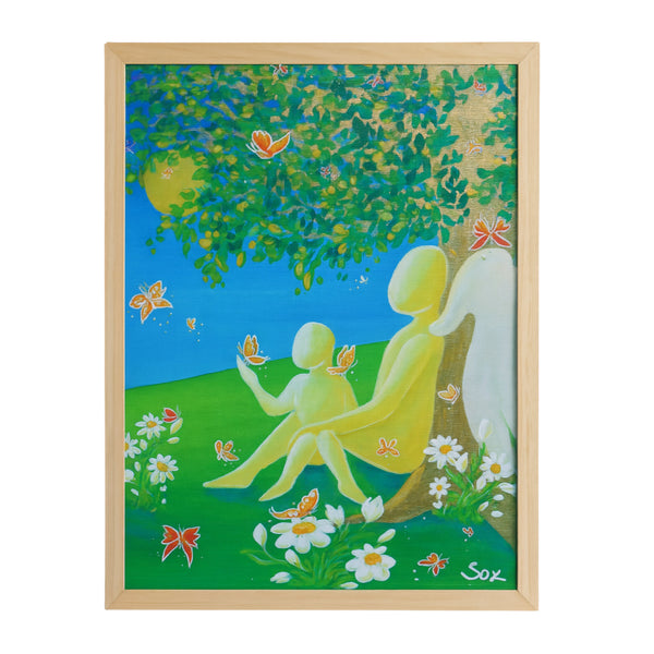 Engelbild: Schutzengel der Lebendigkeit