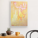 Engelbild: Engel der Sonne - Kunstdruck