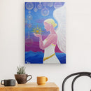 Engel der heiligen Winterzeit - Kunstdruck von Sonja Ariel von Staden