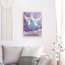 Engelpaar der Lebensfreude - Kunstdruck von Sonja Ariel von Staden