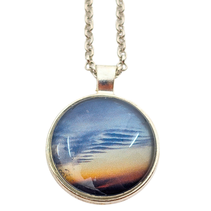 Engelshimmel-Kette blau von Cora Herfurth-Keck