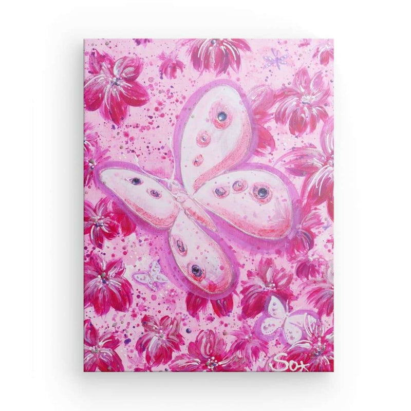 Flower Picture: Spring Butterflies - fine art print