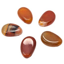 Karneol Anhänger mit Bohrung (3cm)