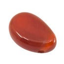 Karneol Anhänger mit Bohrung (3cm)