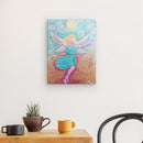 Elfenbild: Kleine ZauberElfe der Freude - Kunstdruck