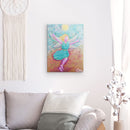 Elfenbild: Kleine ZauberElfe der Freude - Kunstdruck