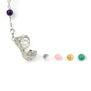 Kleines Wunschkugel Amulett Set + Transformationskette