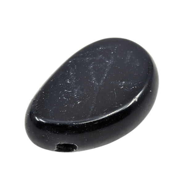 Obsidian Anhänger mit Bohrung (3cm)