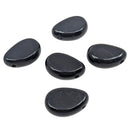 Obsidian Anhänger mit Bohrung (3 cm)