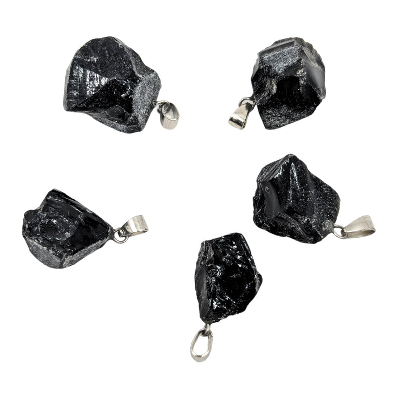 Obsidian Rohstein Anhänger (2cm)
