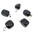 Obsidian Trommelstein Anhänger (1 cm)