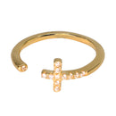 Ring göttlicher Schutz und Segen von Freya Onassis, 925 Silber (2-3 cm)