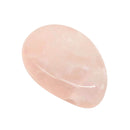 Rosenquarz Anhänger mit Bohrung (3 cm)