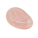 Rosenquarz Anhänger mit Bohrung (3 cm)