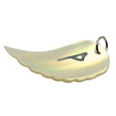 Runen Amulett Walküren Flügel - Perlmutt-Rune Wunjo