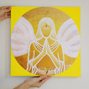 Engelbild: LiebesEngel im Gebet - Kunstdruck