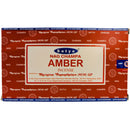 Amber Räucherstäbchen Satya Nag Champa 15g