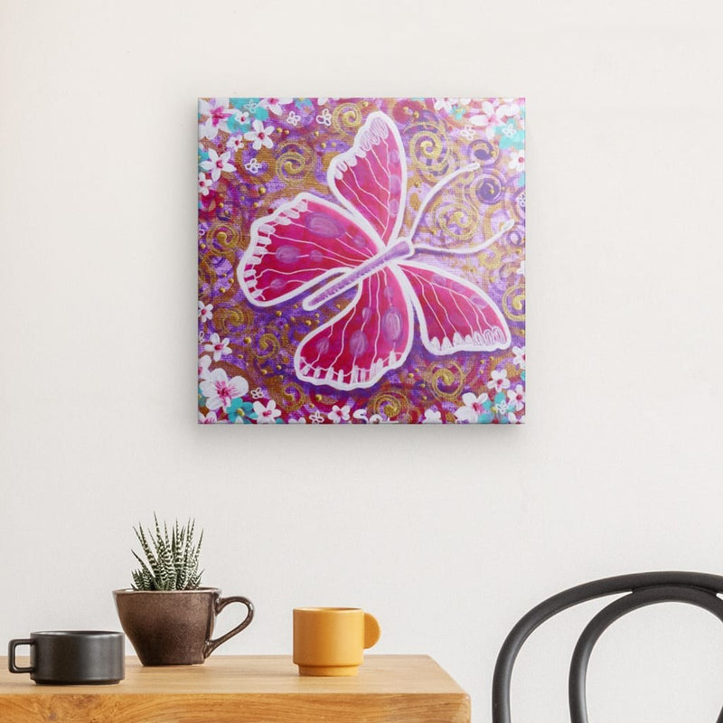 Energiebild: Schmetterling der Leichtigkeit - Kunstdruck