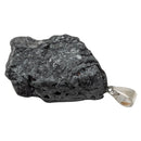 Schwarzer Turmalin (Schörl) Rohstein Anhänger (2 cm)