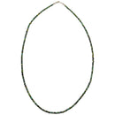 Smaragd Collier facettierte Perlen (50 cm)