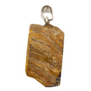 Tigerauge Rohstein Anhänger (2 cm)