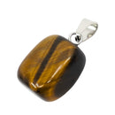 Tigerauge Trommelstein Anhänger (1 cm)