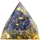 Wunschpyramide 7 Chakren - Amethyst