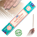 Satya Nag Champa Money Matrix Räucherstäbchen, 12 Sticks, 20cm, Brenndauer 45min