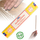 Satya Nag Champa Seven Chakra, 7 Chakren Räucherstäbchen, 12 Sticks, 22cm, Brenndauer 45min