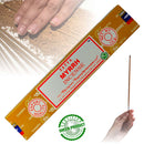 Satya Myrrh, Myrrhe Räucherstäbchen, 12 Sticks, 20cm, Brenndauer 45min