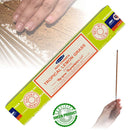 Satya Nag Champa Tropical Lemon Grass, Zitronengras Räucherstäbchen, 12 Sticks, 20cm, Brenndauer 45min