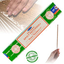 Satya Nag Champa Spicy Patchouli Räucherstäbchen, 12 Sticks, 20cm, Brenndauer 45min