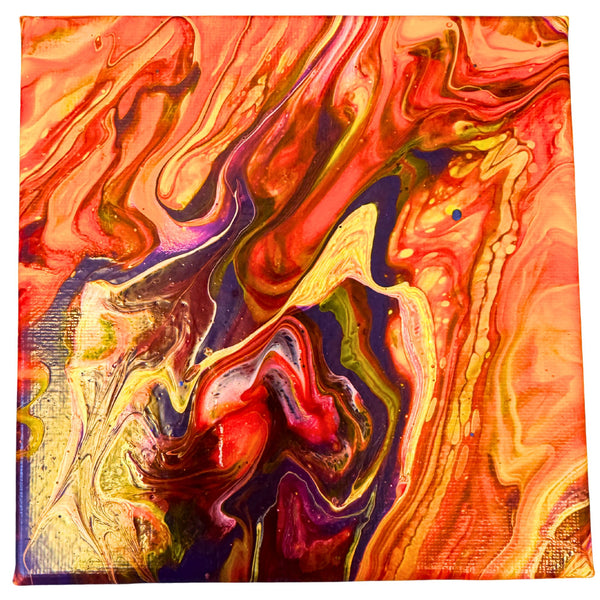 Energiebild Engel des Mutes 15x15cm