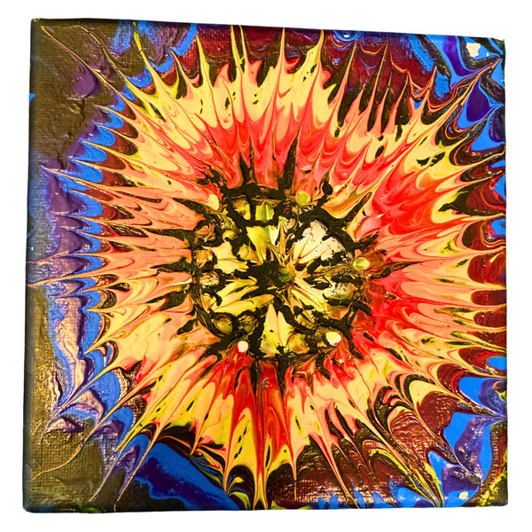 Energiebild Explosion der Liebe 15x15cm