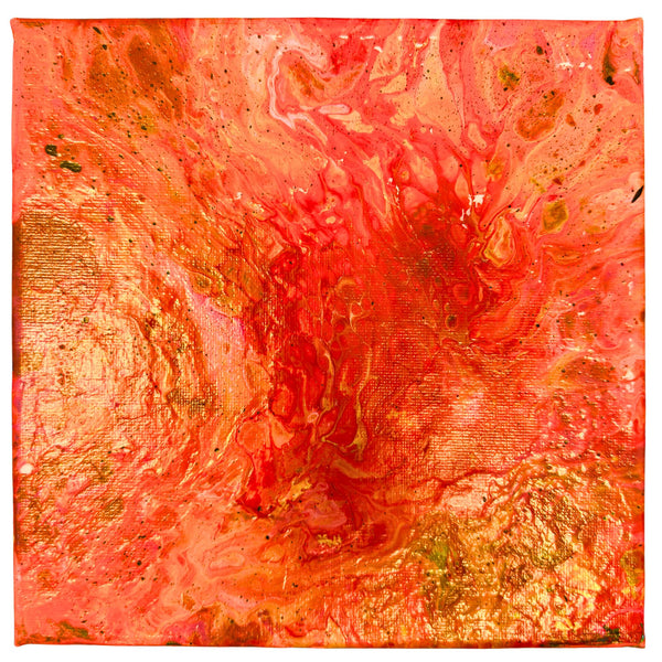 Energiebild Explosion des Lichts 20x20cm