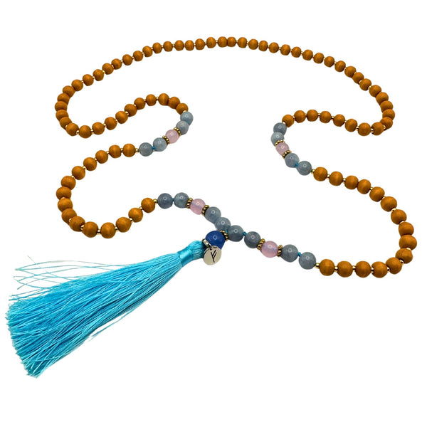 Aquamarin Mala