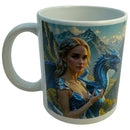 Keramik Tasse: "Drachen"