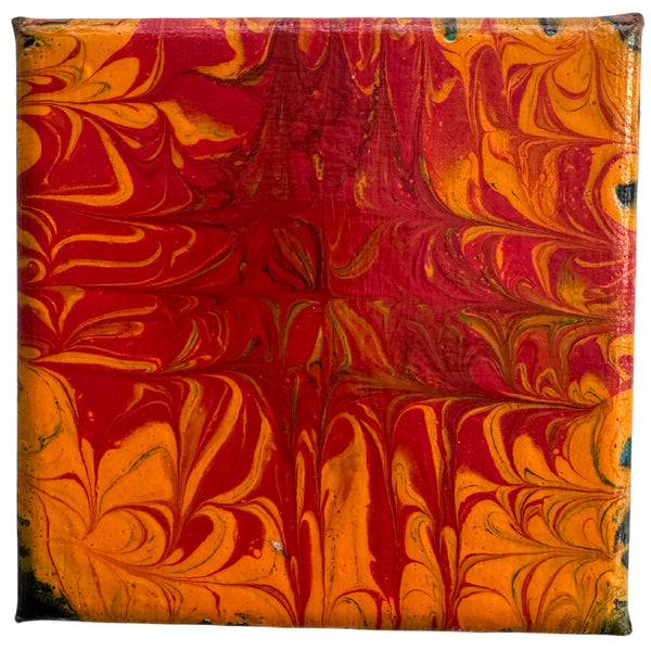 Handsigniertes Energiebild von Aaron 10x10cm Nr.3