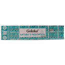 Goloka Nature's Meditation 15g Räucherstäbchen, 20cm, Brenndauer 45min